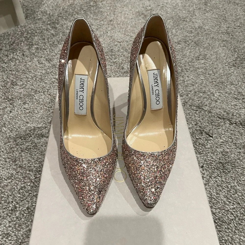Jimmy Choo’s Romy Heels - Picture 1 of 3